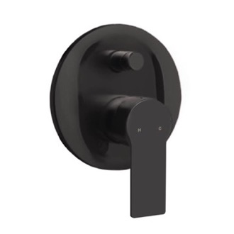 Diverter Matte Black Built-In Shower Diverter Remer EY09-NO